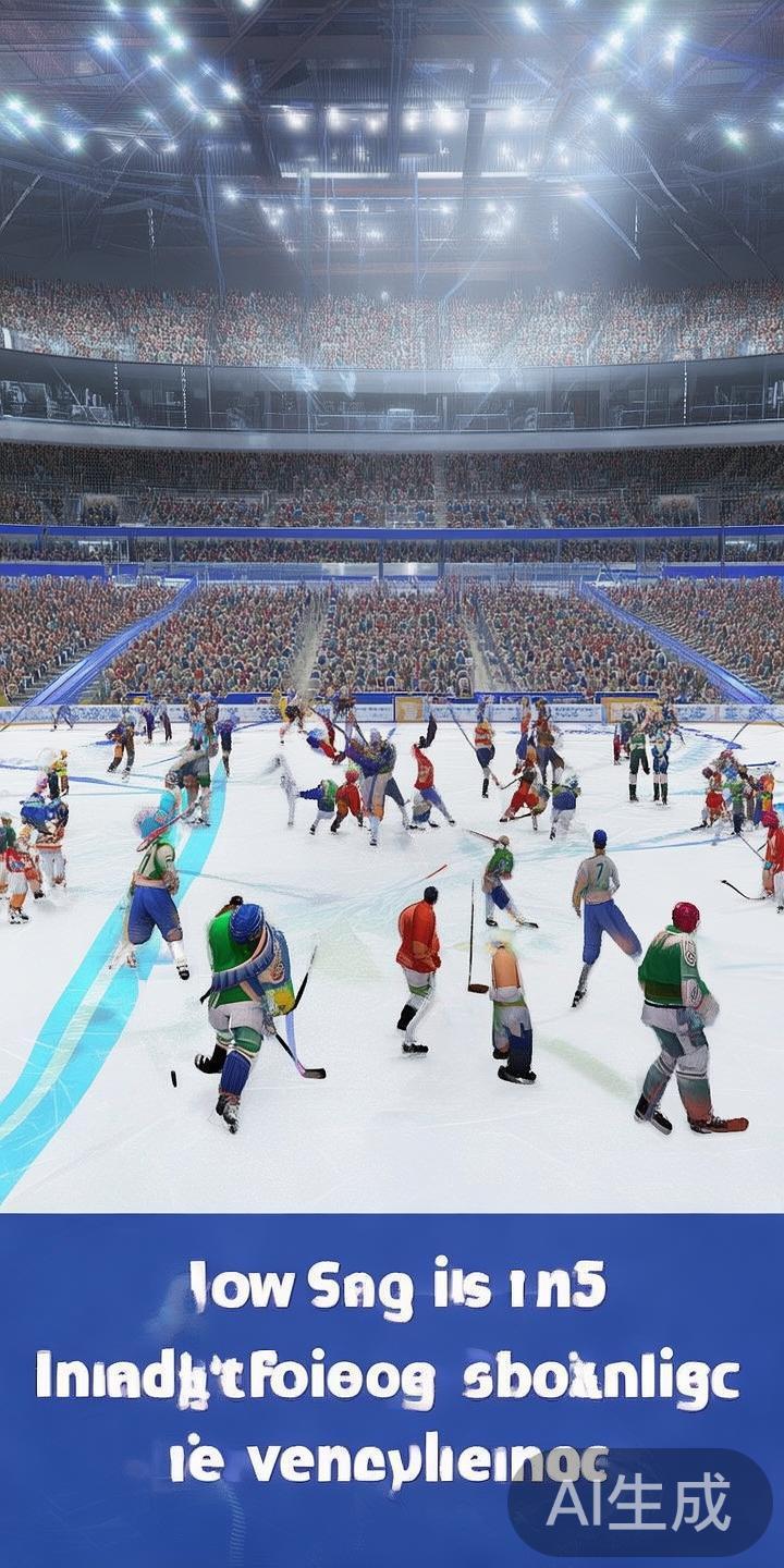 冰球突破小游戏免费体验高清华丽运动盛宴